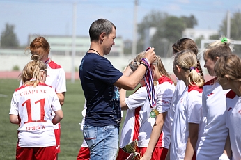 В Воронежской области прошли соревнования по футболу среди девушек 13 и 15 лет