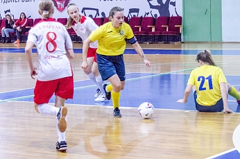 Первенство СФФ "Центр" среди женских команд по мини-футболу продолжится 4 матчами